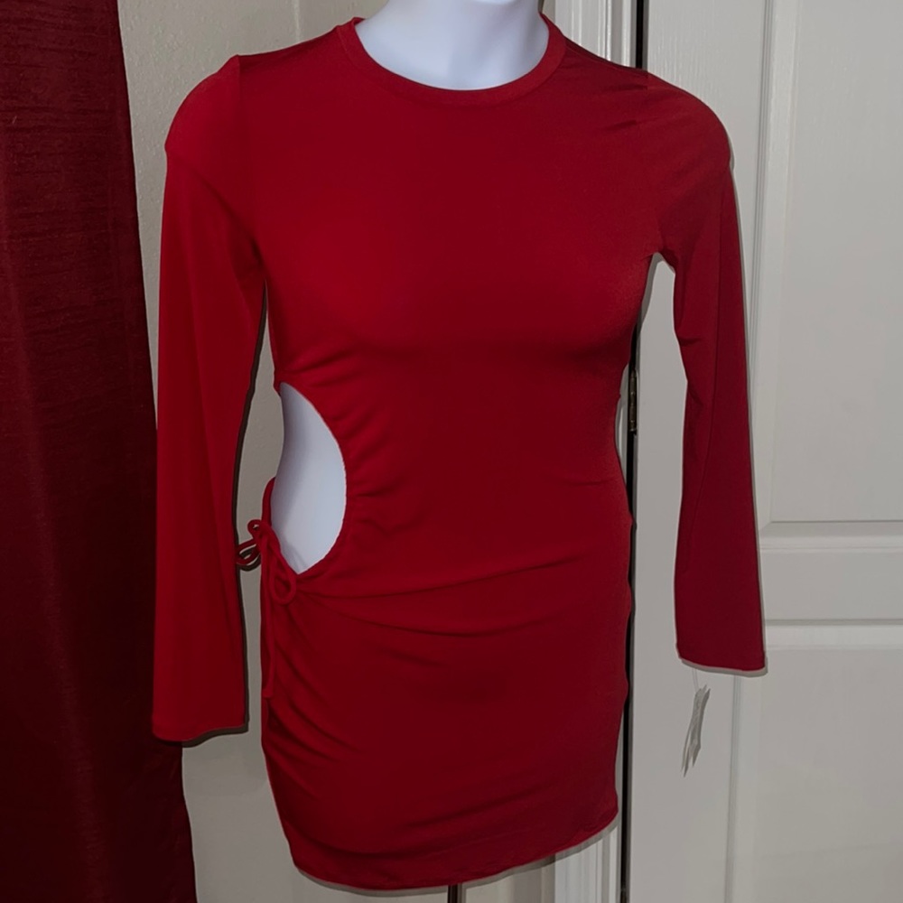 Speechless Mini Dress with Cutout